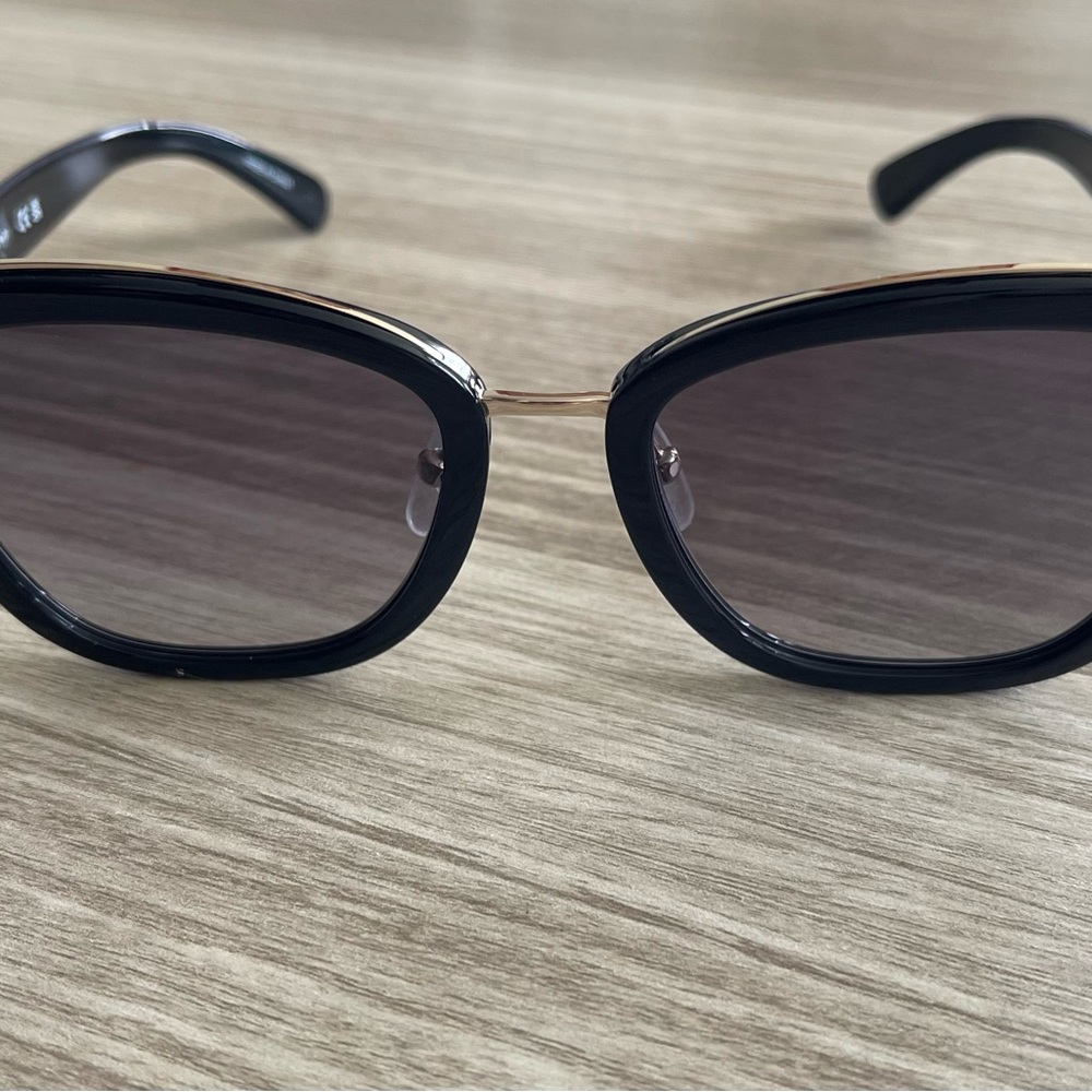 Longchamp Black 53mm Gradient Rectangle Sunglasses - image 2